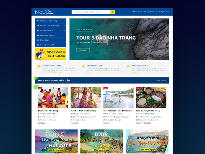 Xu hướng thiết kế website du lịch 2019