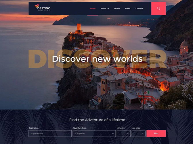 Xu hướng thiết kế website du lịch mới 2020